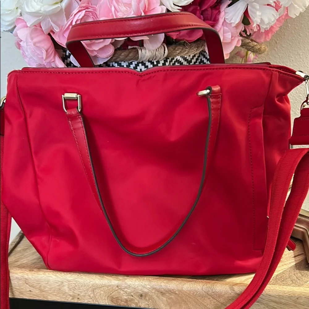 Kate Spade Red nylon Tote with Versatile Design - Picture 12 of 16